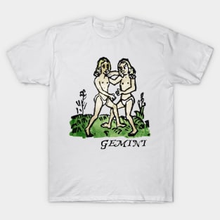 Gemini - Medieval Astrology: T-Shirt